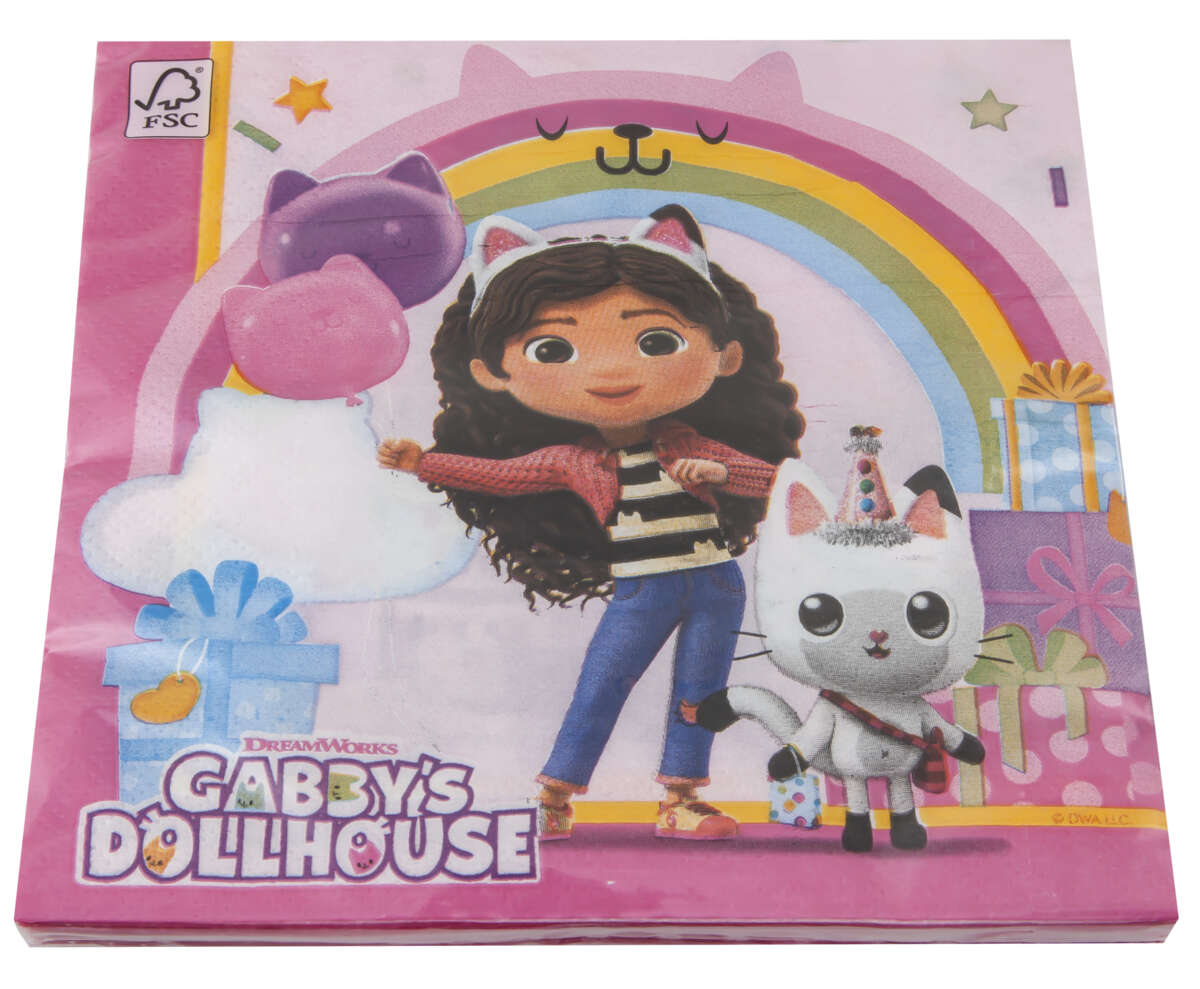 Servietter Gabby`s dollhouse 20pk