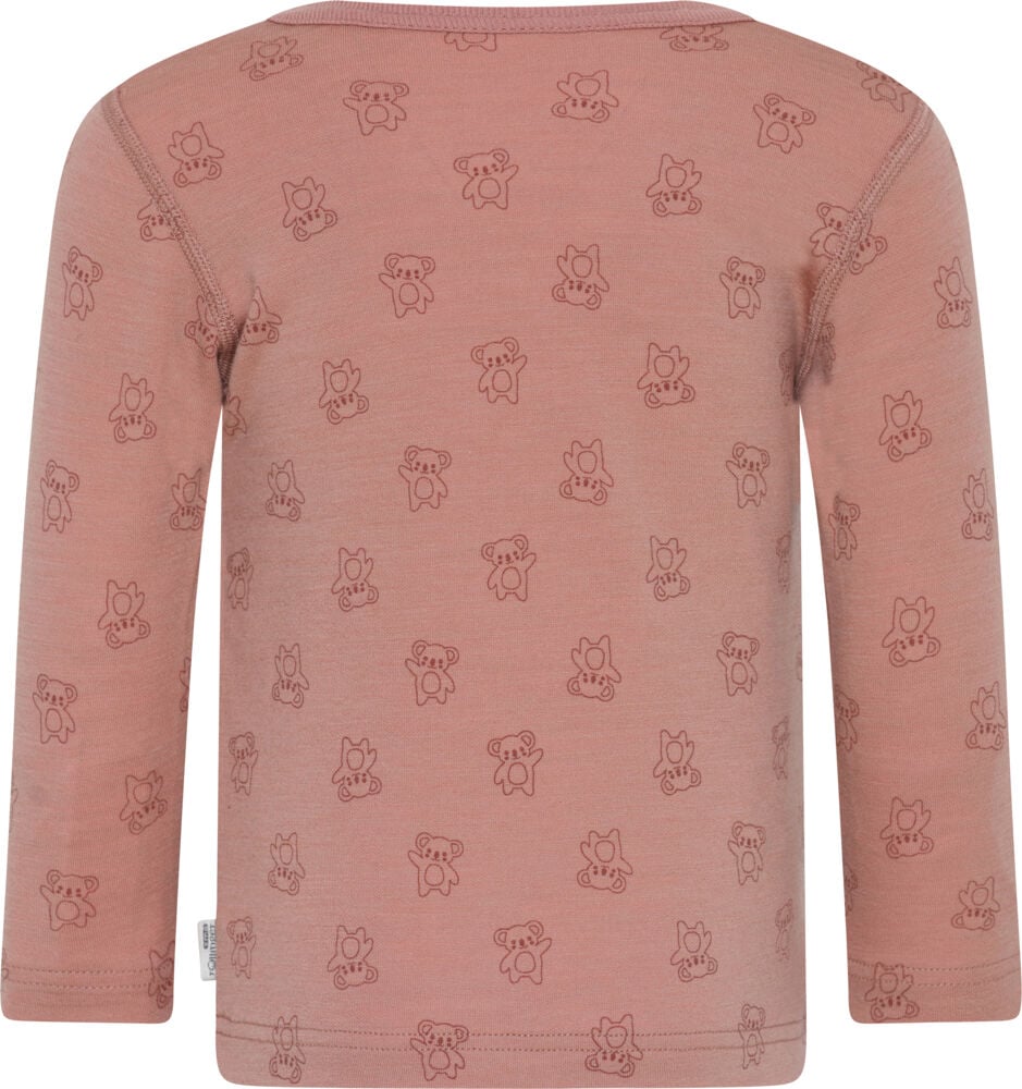 Okidoki merinoull/bambus trøye baby