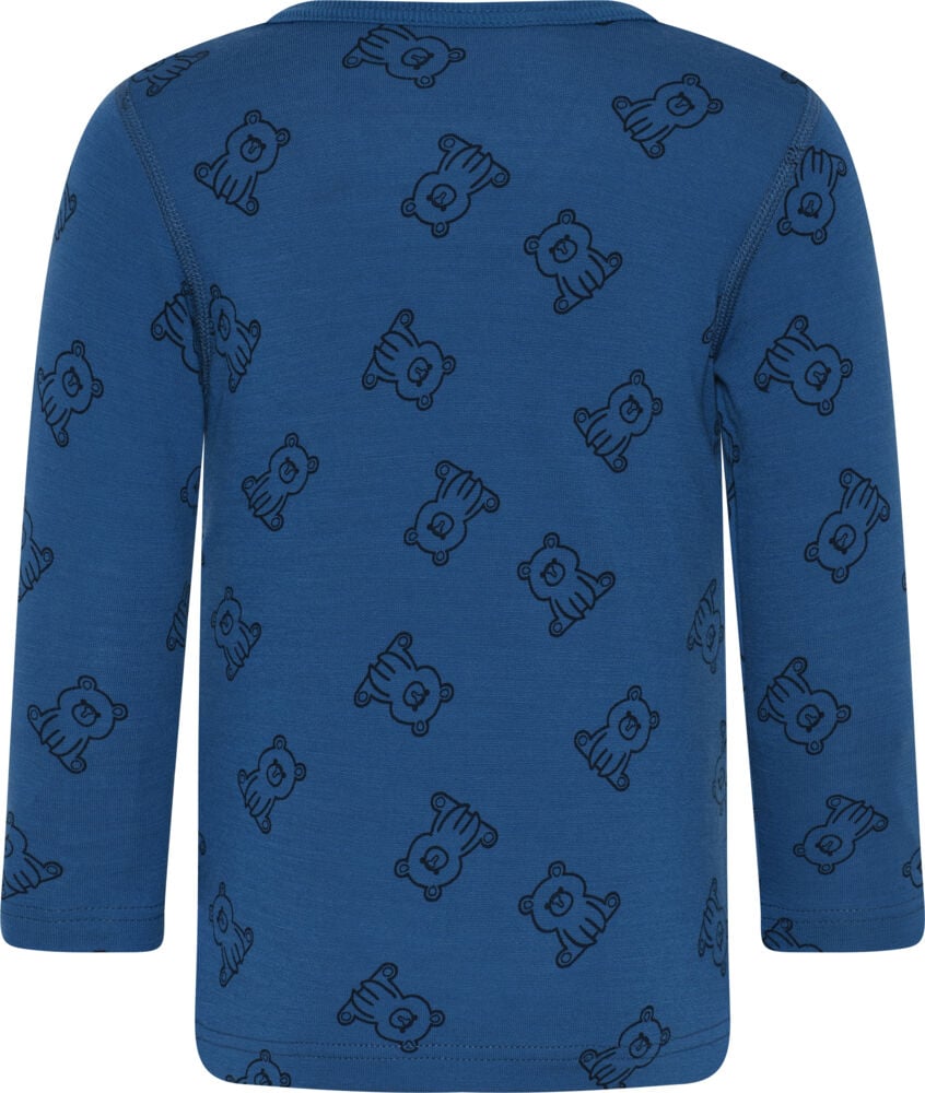 Okidoki merinoull/bambus trøye baby