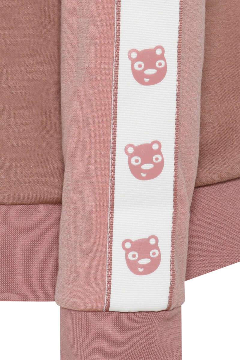 Okidoki ull/bomull jakke barn