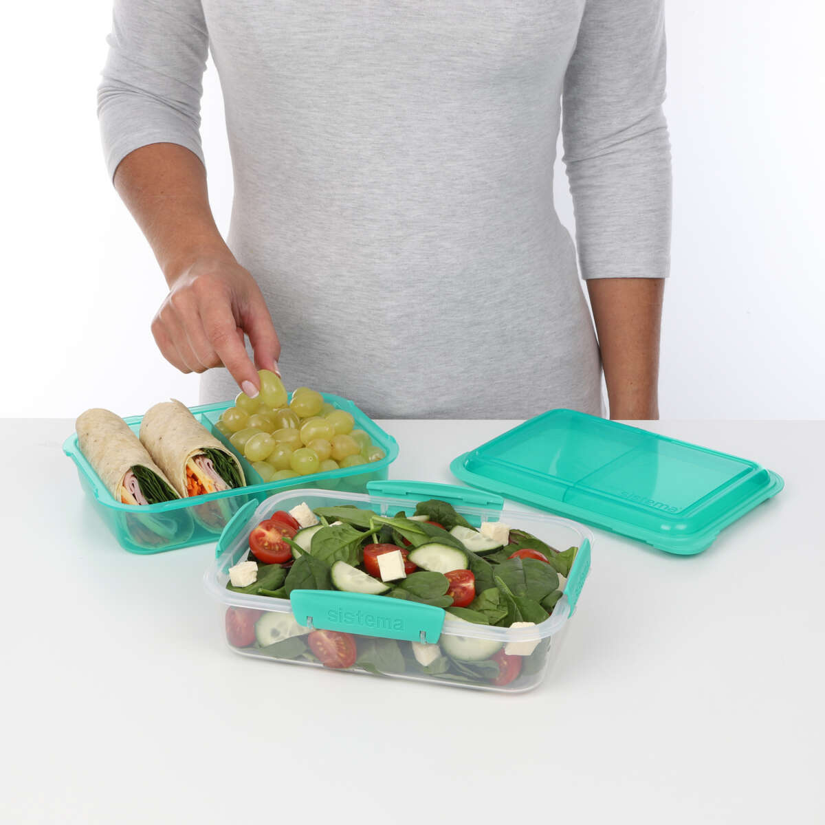 Sistema® Lunch Stack Rectangle TO GO™ matboks