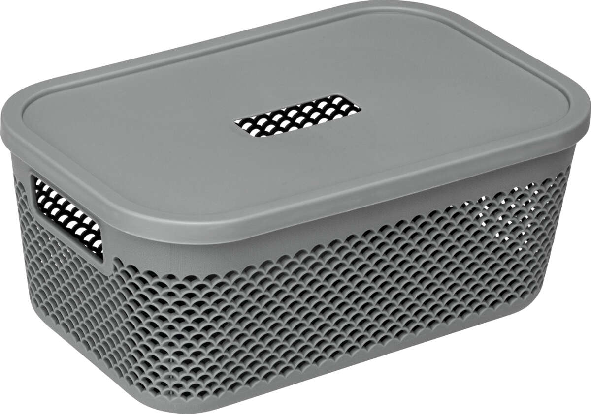 Wave oppbevaringsboks med lokk