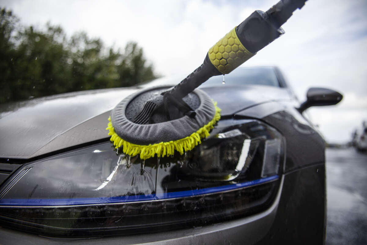 AVA bilvaskebørste med microfiber