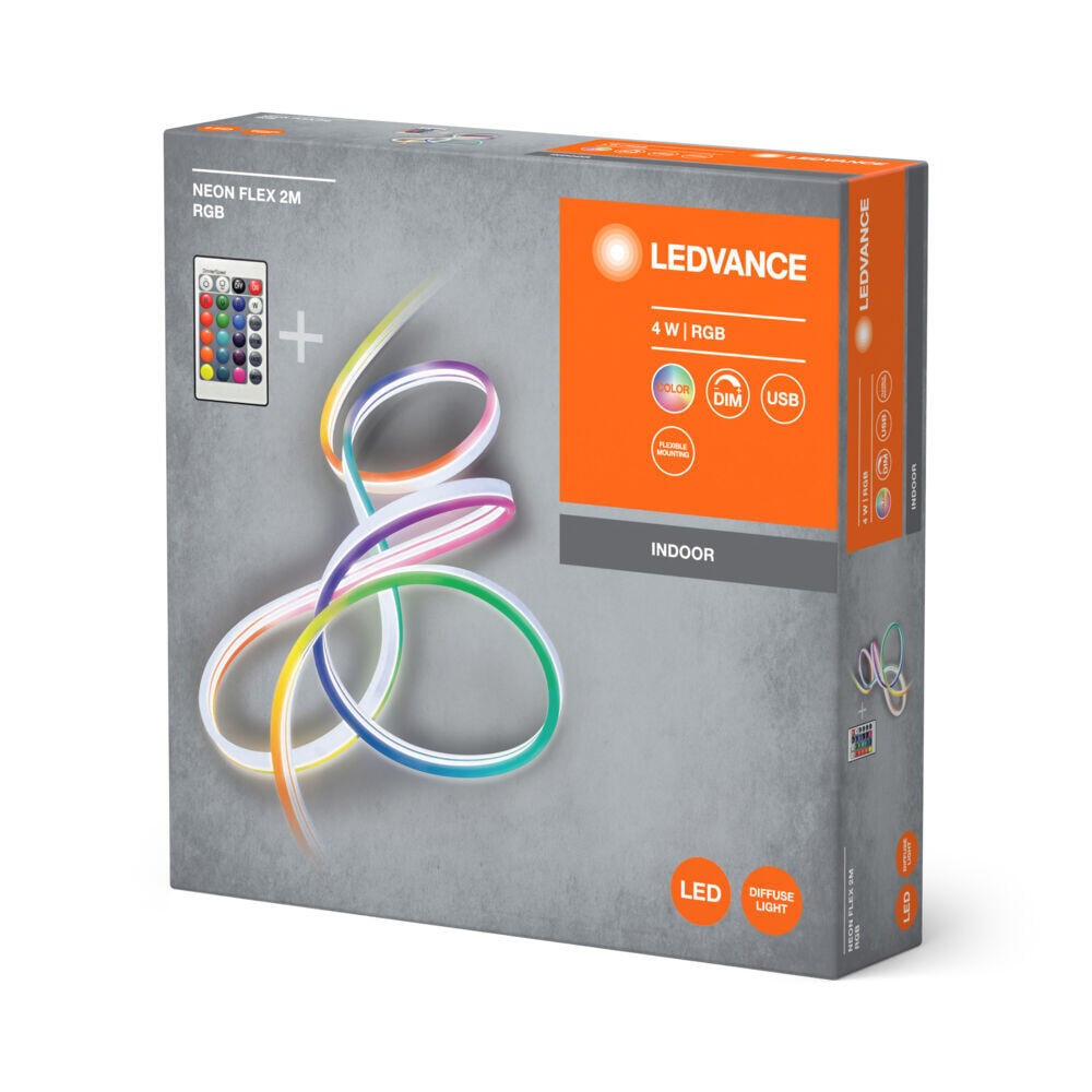 Ledvance Neon Flex 2M RGB USB + RC