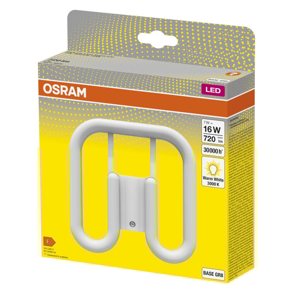Osram DULUX LED SQ16 EM & AC MAINS 7W 830 GR8
