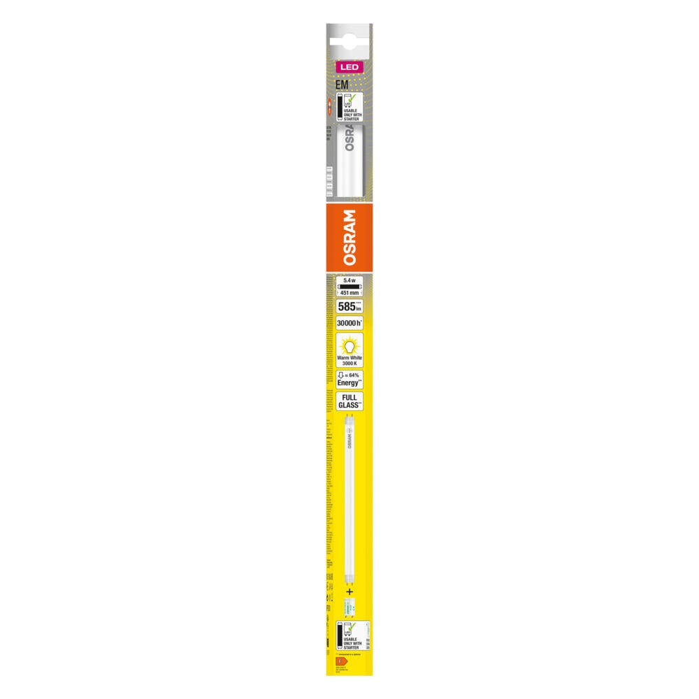 Osram LED TUBE T8 15 EM 438 mm 5.4W 830