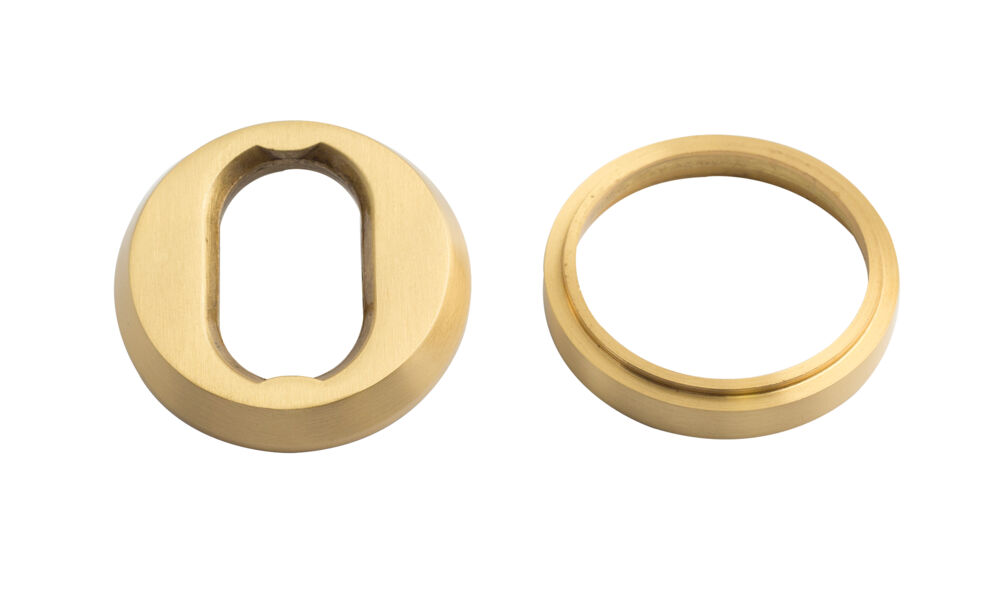 Sylinderskilt Universal Utvendig M-Messing