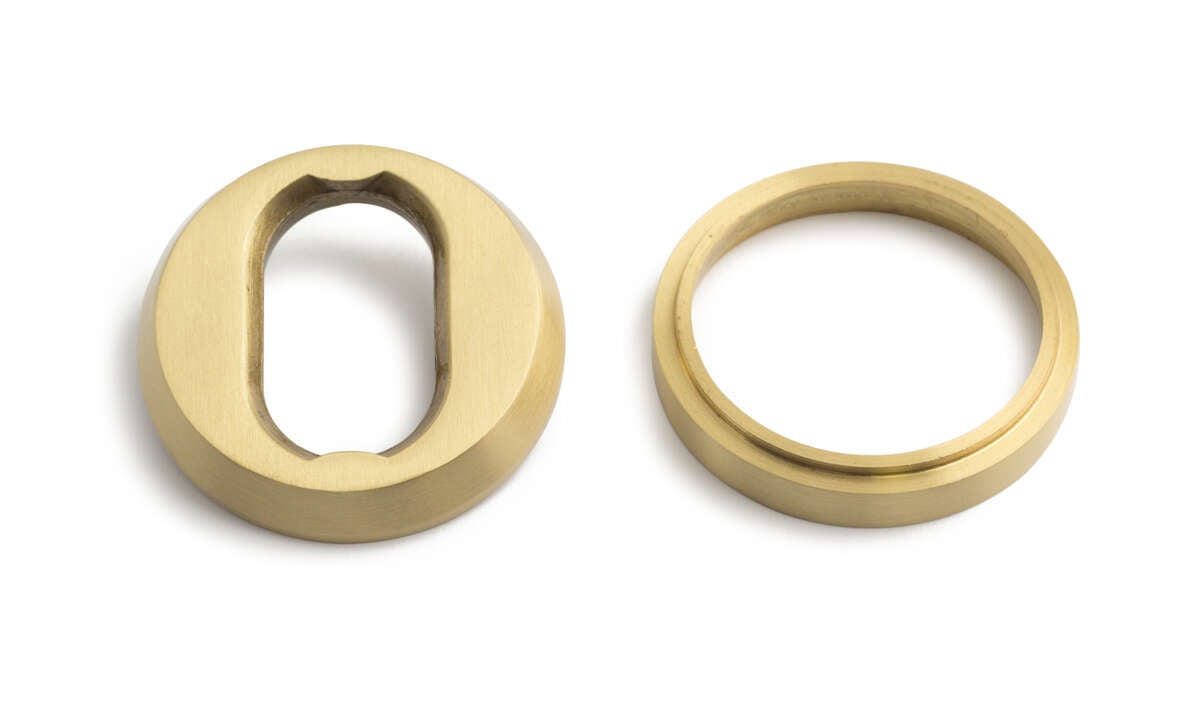 Sylinderskilt Universal Utvendig M-Messing