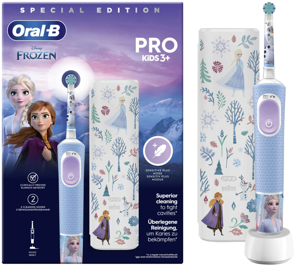 Oral-B™ Vitality Pro Kids Frozen eltannbørste
