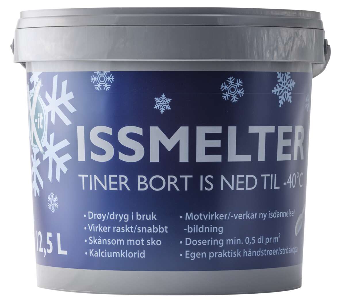 X-IT issmelter 12,5 L kalsiumklorid