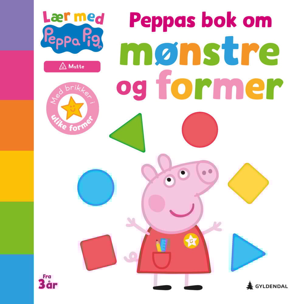 Peppa Gris: Peppas bok om mønstre og former