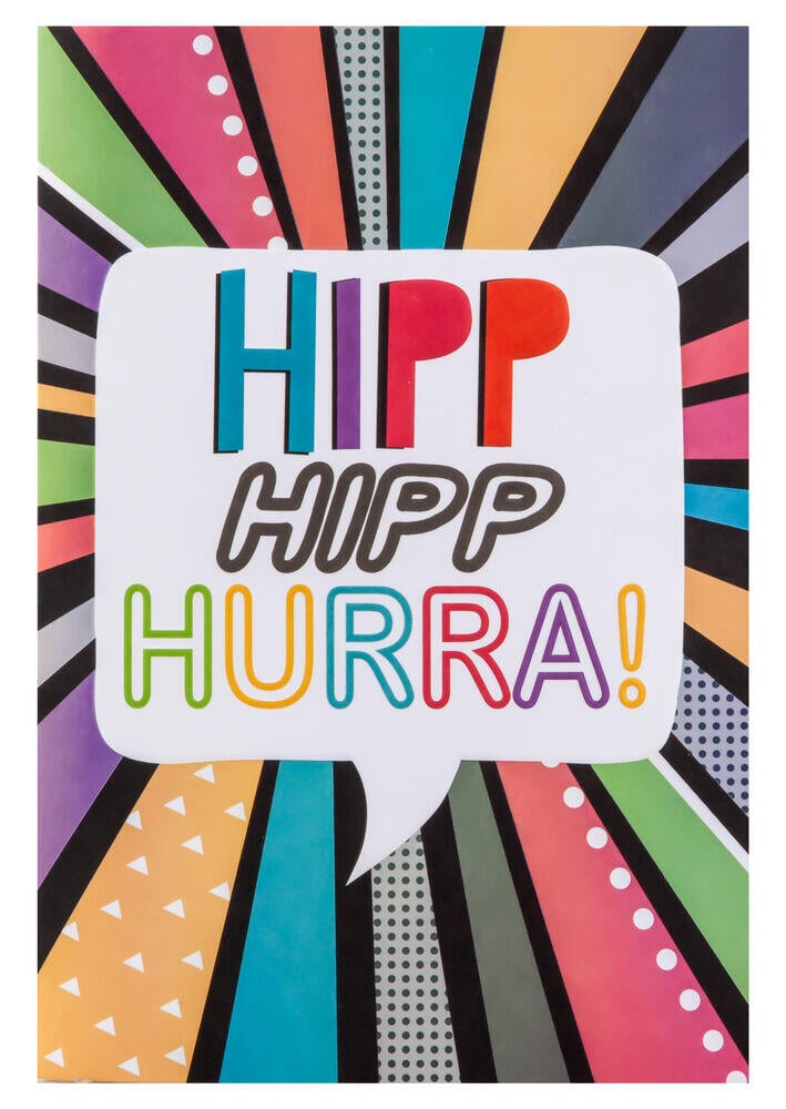 Lydkort Hip hipp hurra!