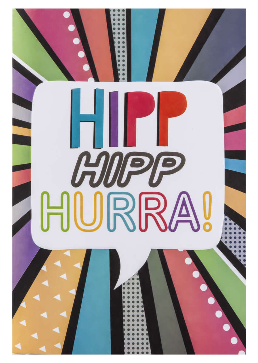 Lydkort Hip hipp hurra!