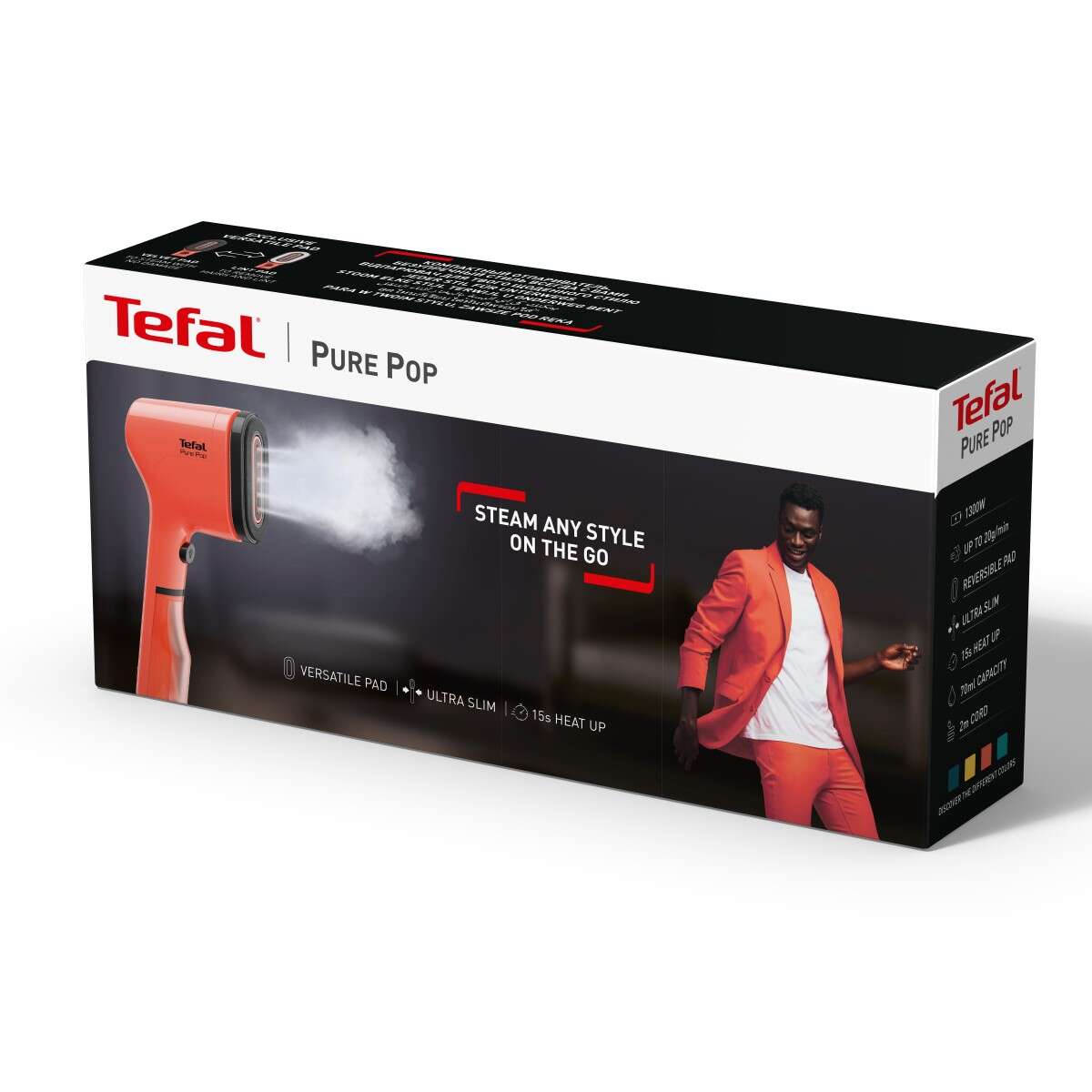 Tefal Pure Pop DT2022E1 tøydamper