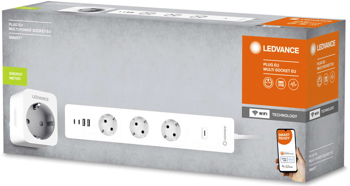 Ledvance Smart Multi-stikkontakt/Smart WiFi plug