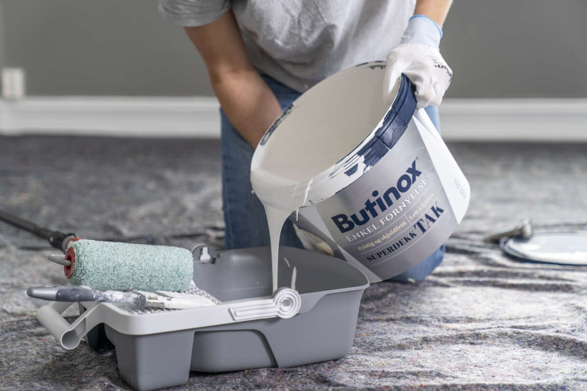 Butinox Superdekk Tak 02/helmatt interiørmaling