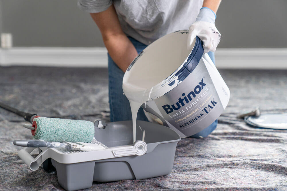 Butinox Superdekk Tak 02/helmatt interiørmaling