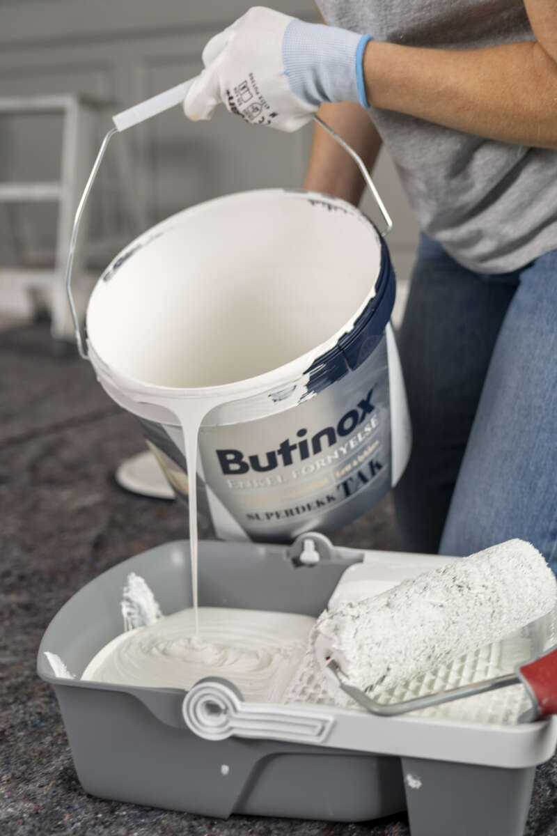 Butinox Superdekk Tak 02/helmatt interiørmaling