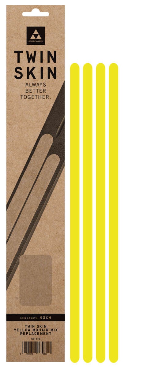 Fischer Twin Skin Yellow Mohair Mix reservefell 24