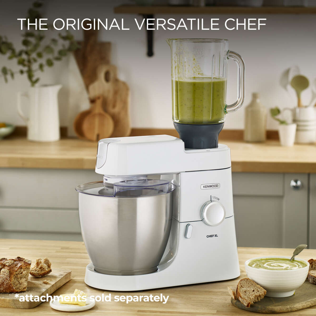 Kenwood Chef XL KVL4100W kjøkkenmaskin