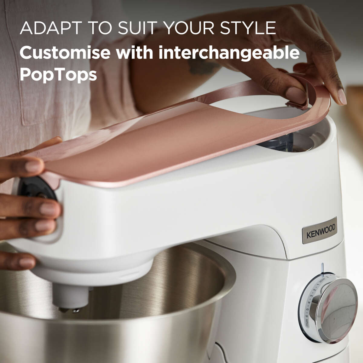 Kenwood KVL65.001WH Titanium Chef Baker kjøkkenmaskin