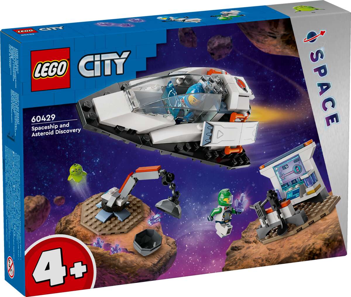 LEGO® City Romskip og asteroidefunn 60429