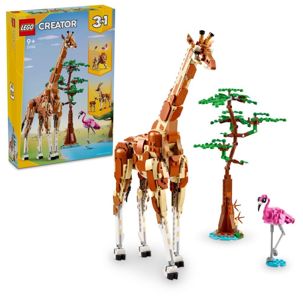 LEGO® Creator Ville dyr på safari. 3-i-1-sett 31150