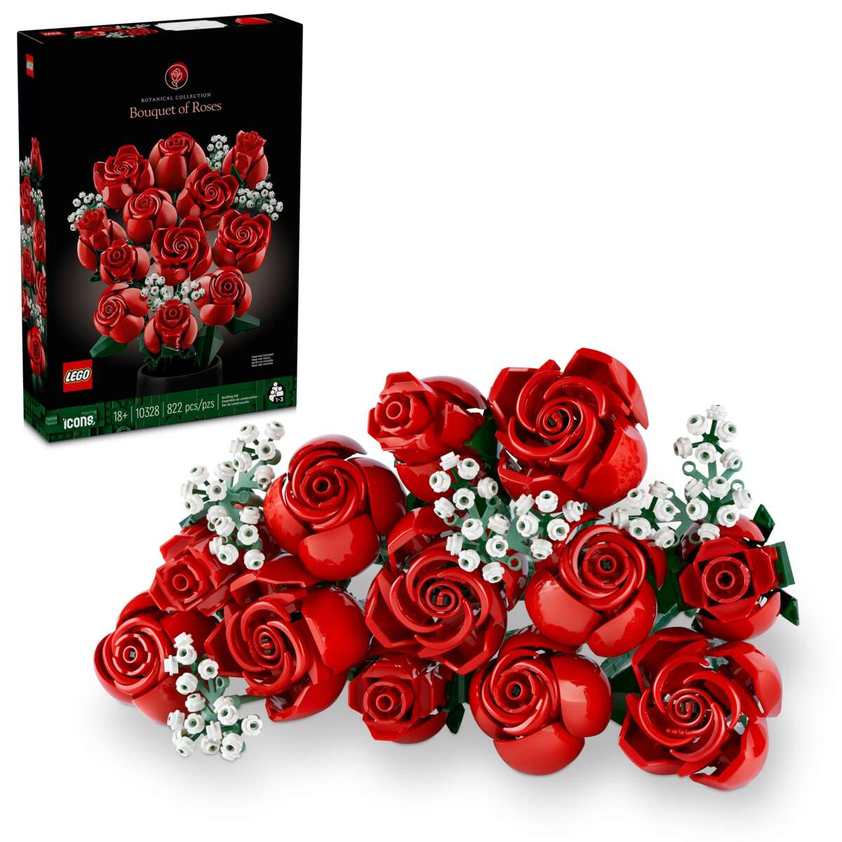 LEGO® Botanicals Rosebukett 10328
