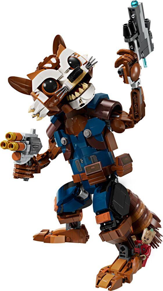 LEGO® Marvel Rocket og Groot som liten 76282