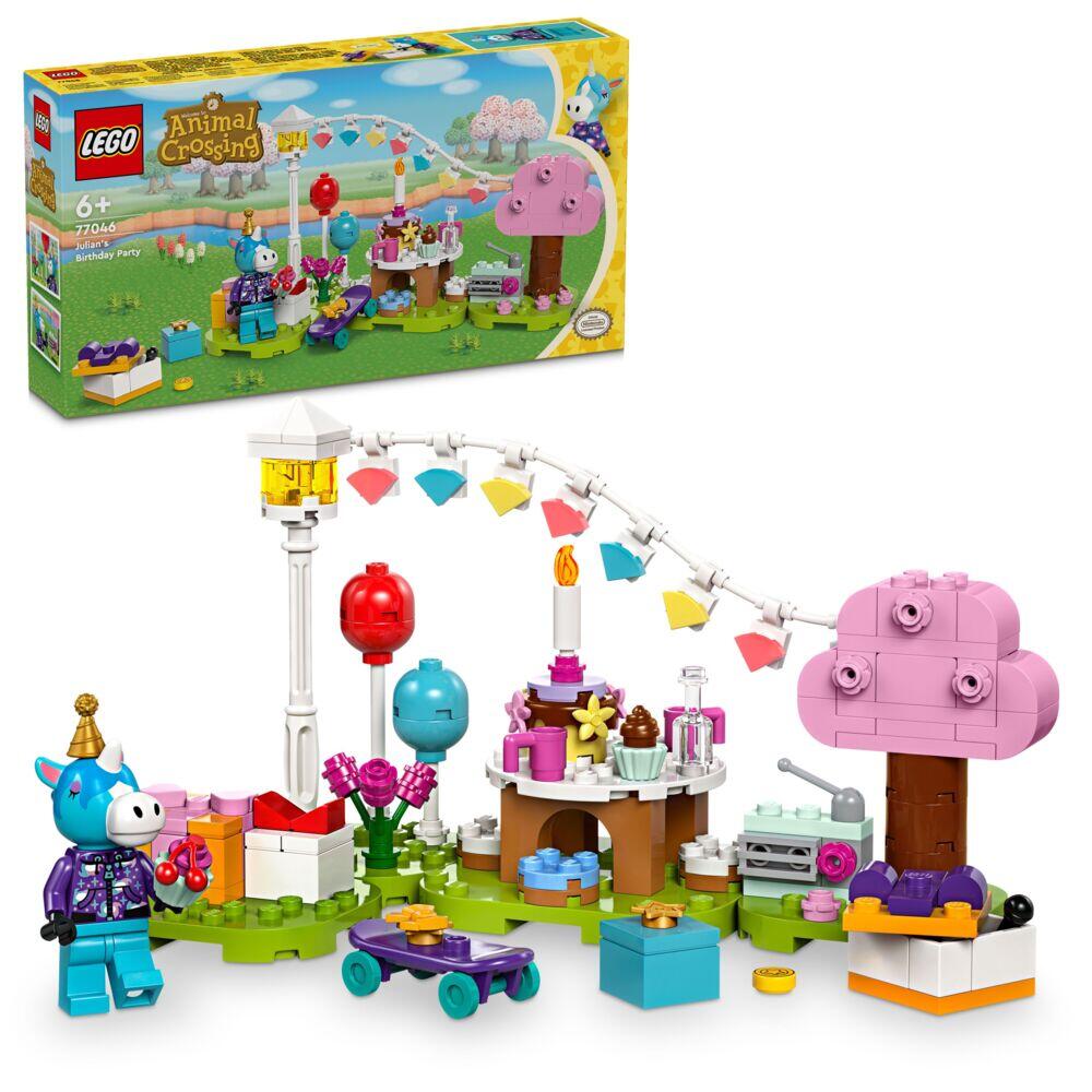 LEGO® Animal Crossing™ Julian har bursdag 77046