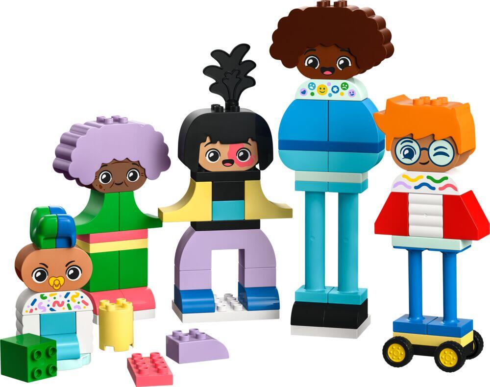 LEGO® DUPLO® Town Byggbare personer med sterke følelser 10423