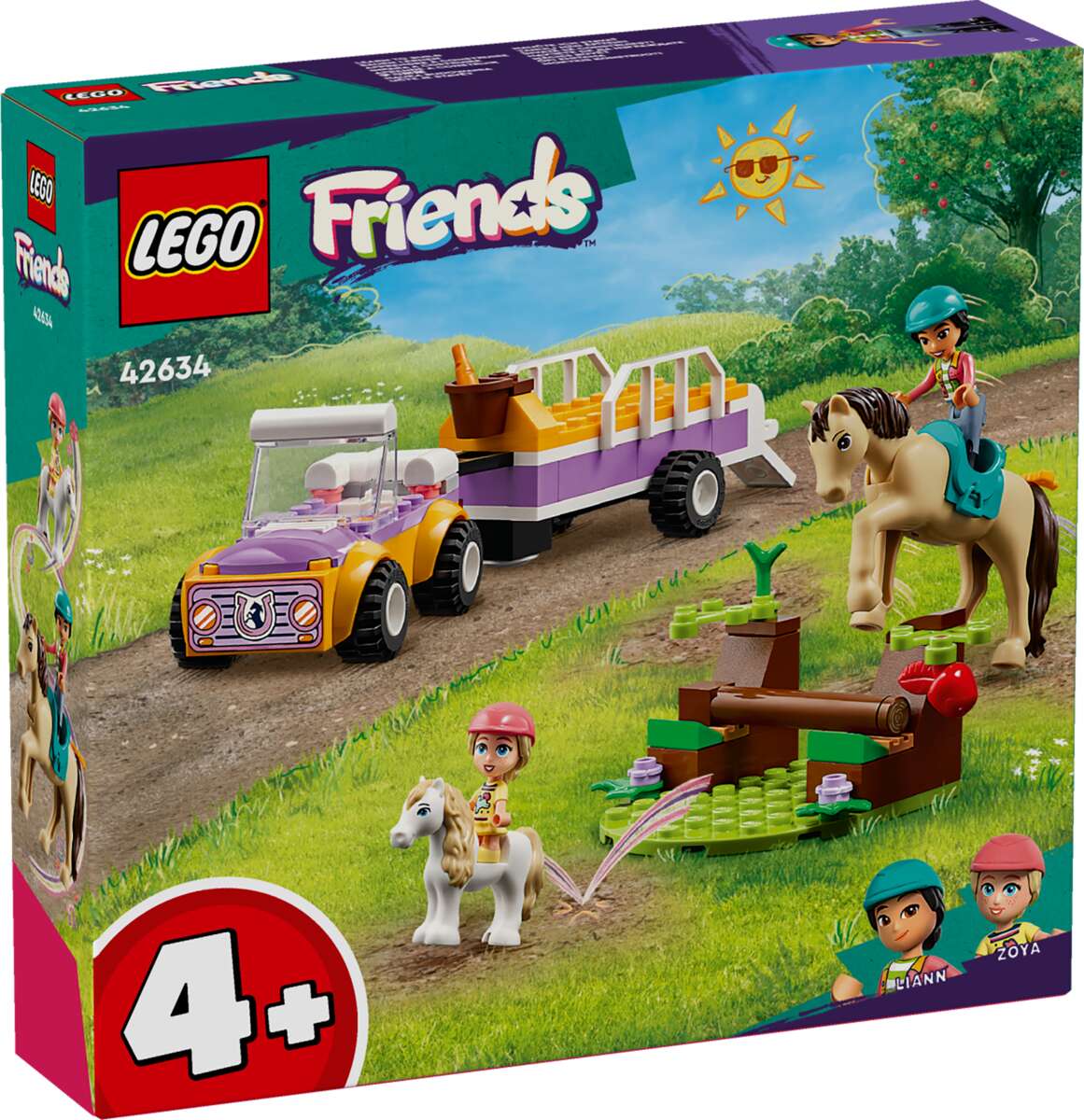 LEGO® Friends Heste- og ponnihenger 42634