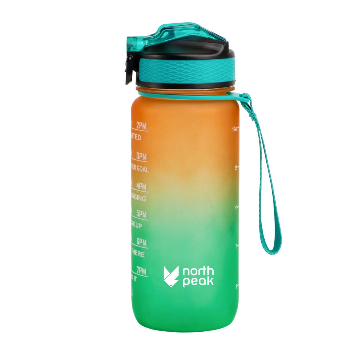 Northpeak 0,6 liter motivasjonsflaske