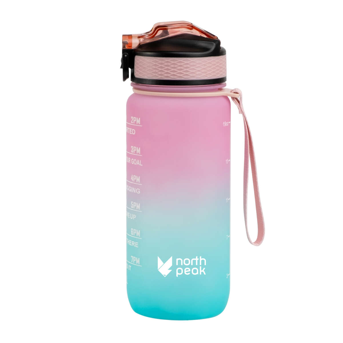 Northpeak 0,6 liter motivasjonsflaske