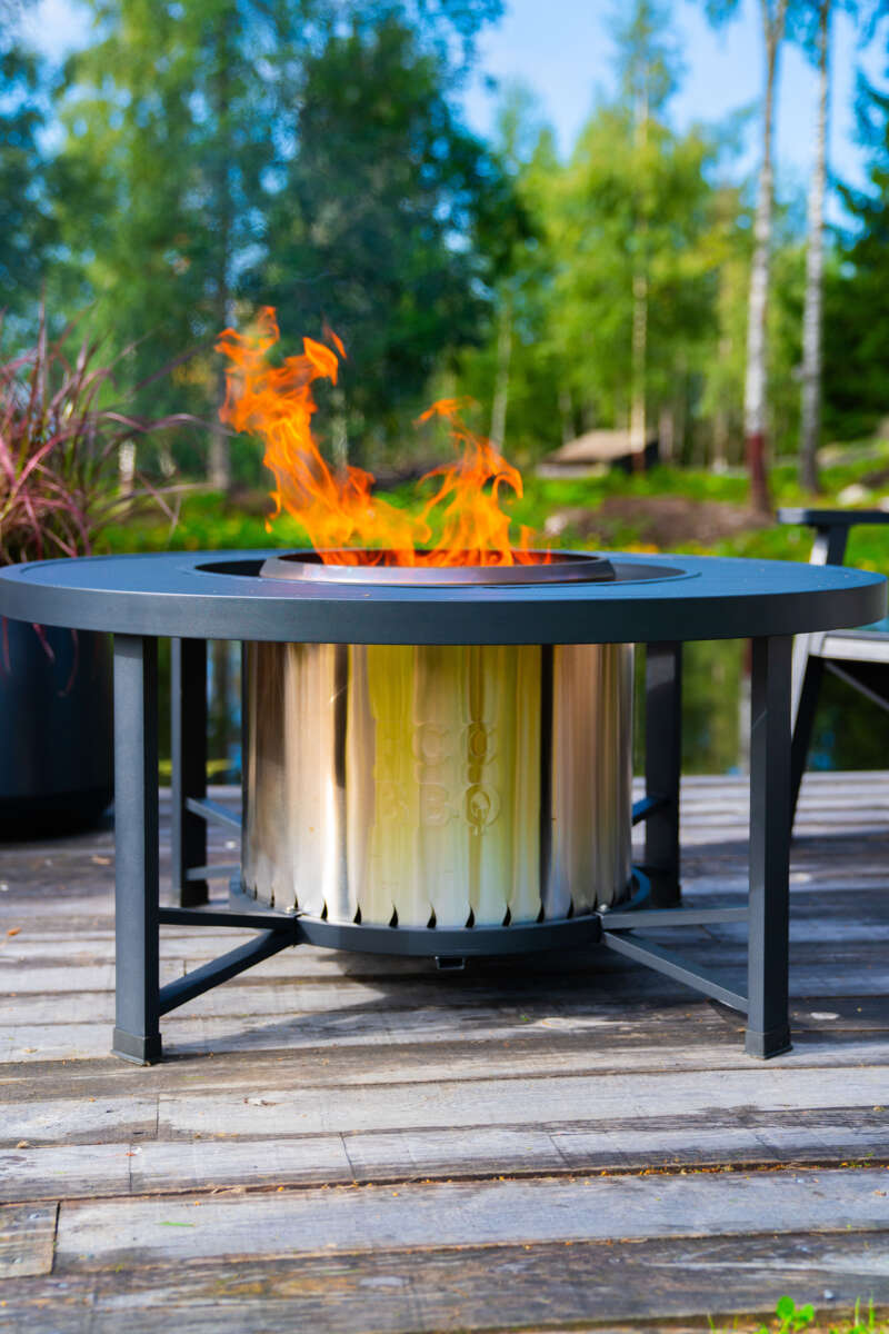 FCC Volcano bord til båltønne