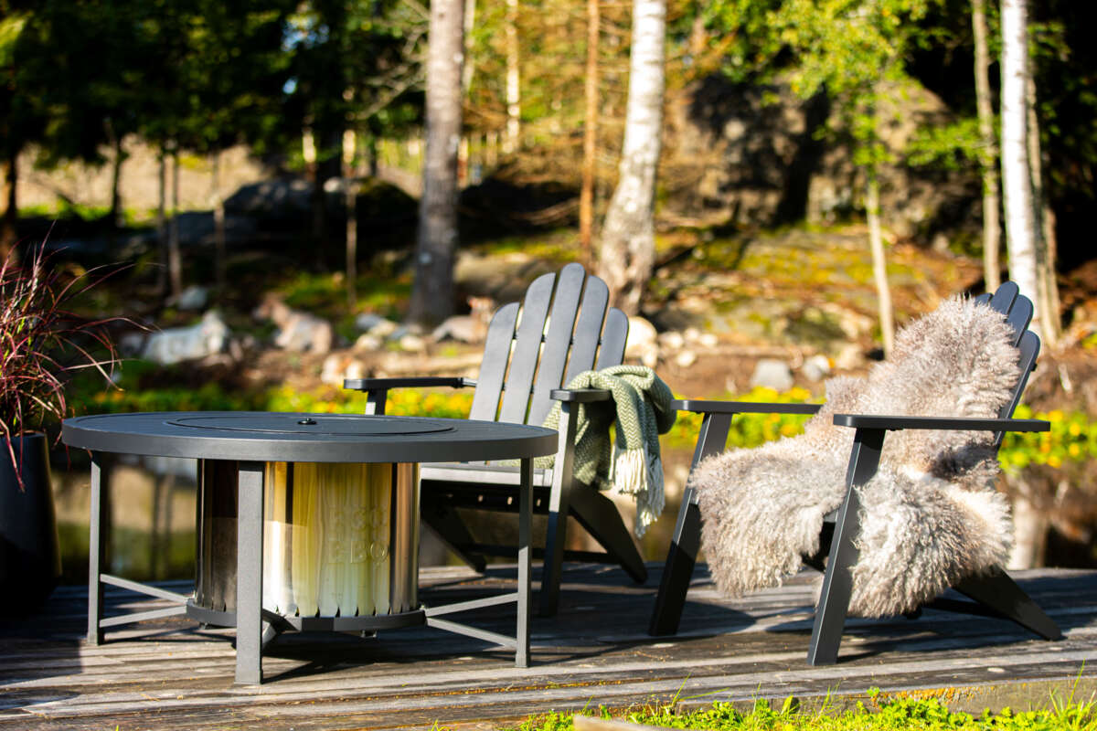 FCC Volcano bord til båltønne