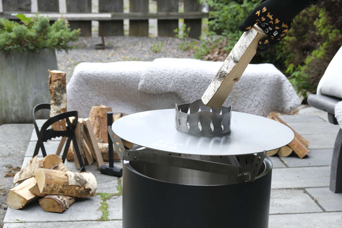 FCC Volcano stekering til medium båltønne