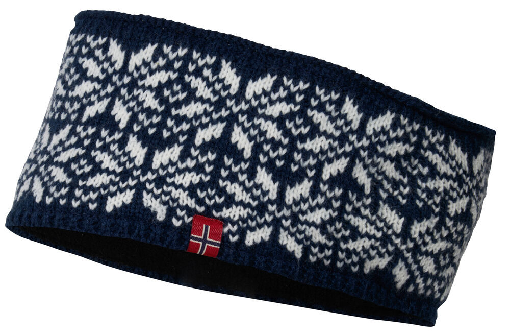 Norgespannebånd strikket pannebånd unisex