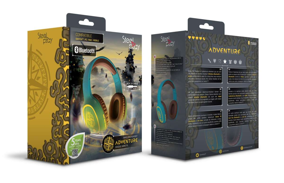 Steelplay® Adventure gamingheadset