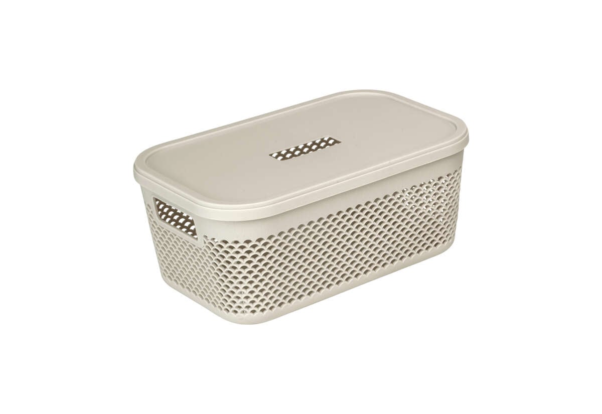 Wave oppbevaringsboks med lokk