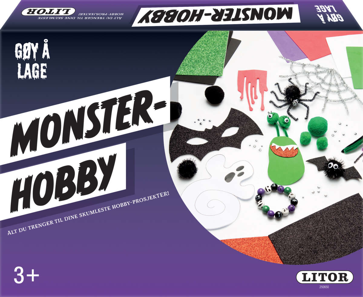 Hobbyeske: Gøy å lage monsterhobby