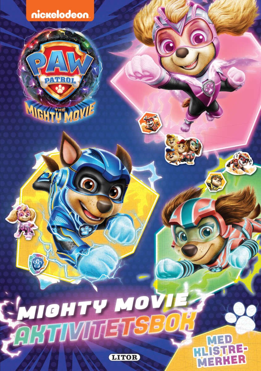 PAW Patrol aktivitetsbok