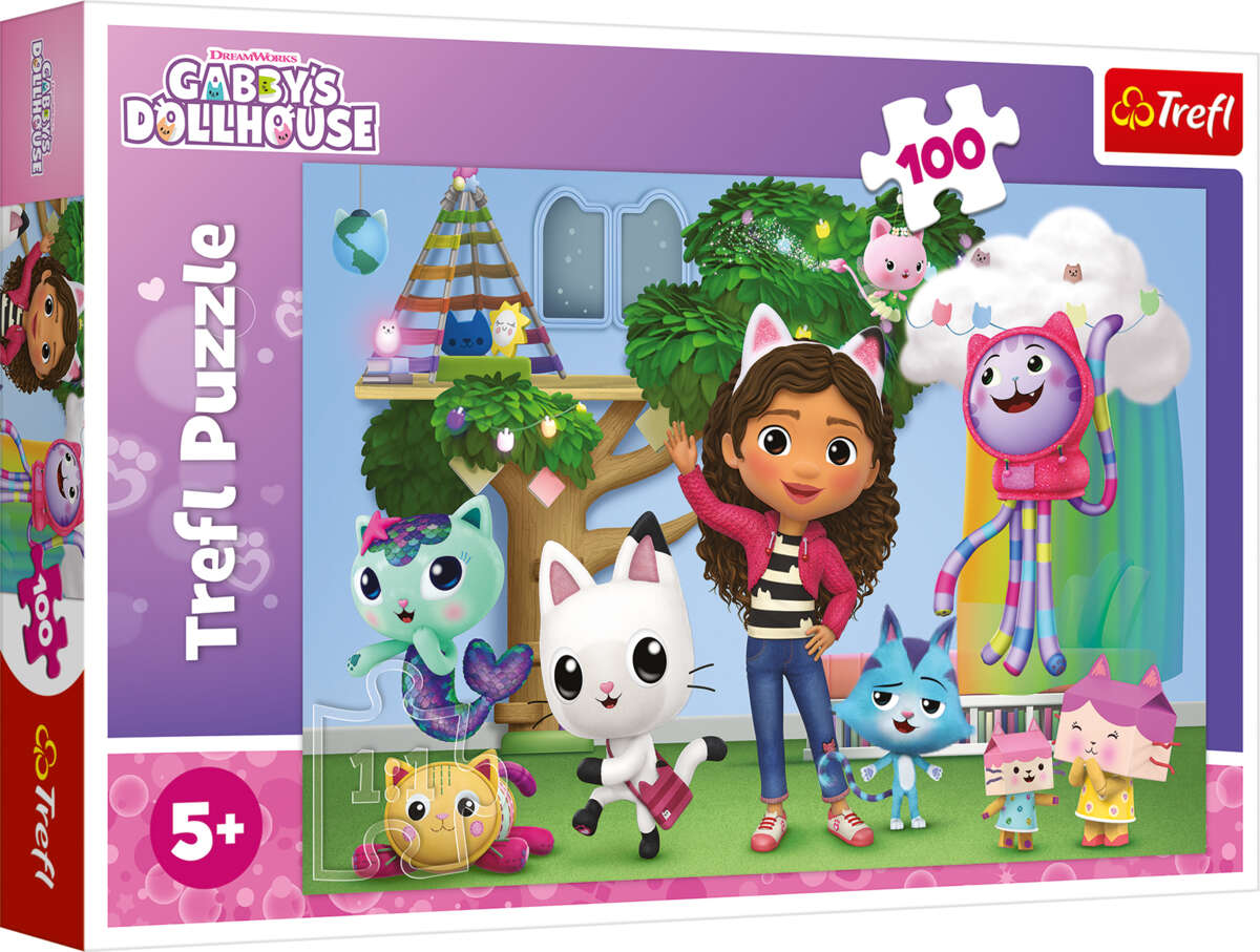 Puslespill Gabby`s dukkehus