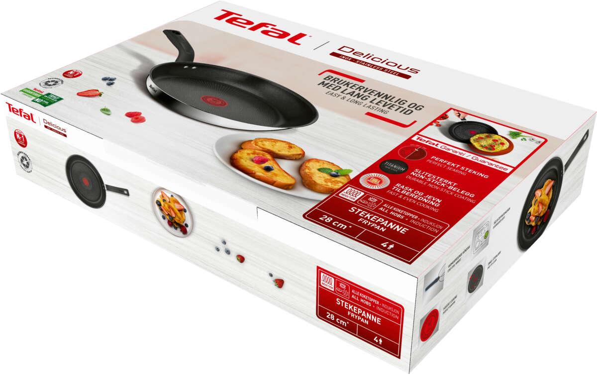 Tefal Delicious stekepanne i gaveeske