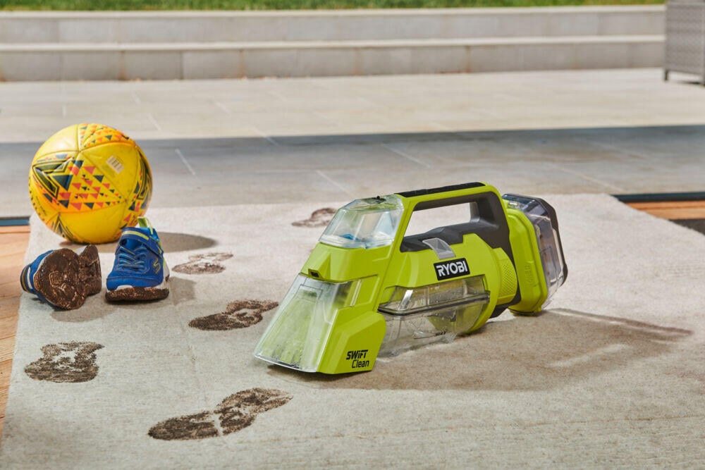 Ryobi ONE+ RDC18-0 rensemaskin u/batteri