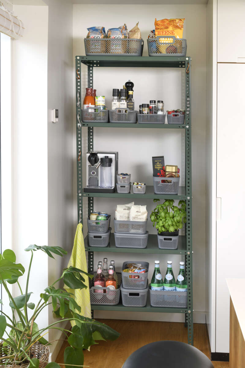 Wave oppbevaringsboks med lokk