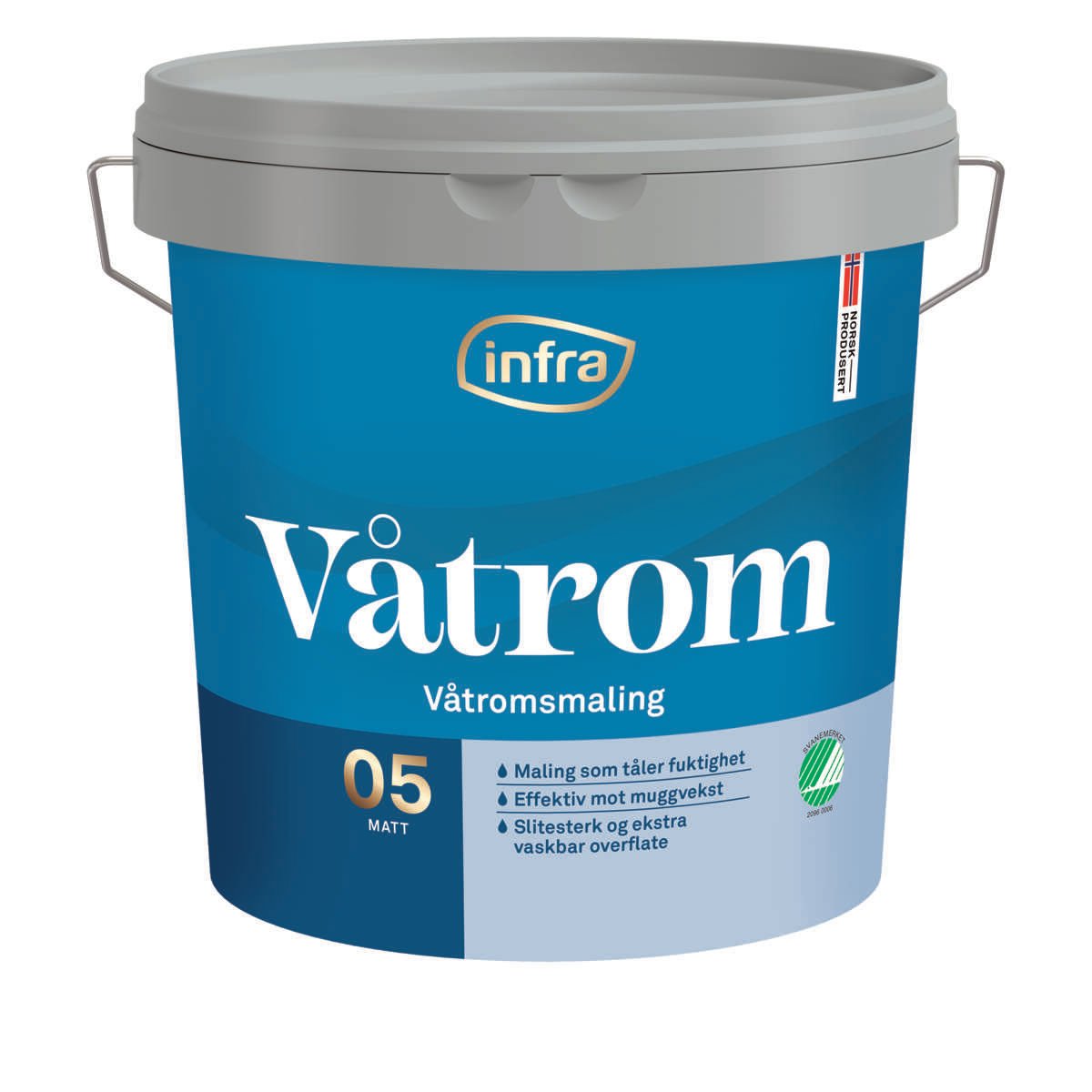 Infra 05/matt våtromsmaling