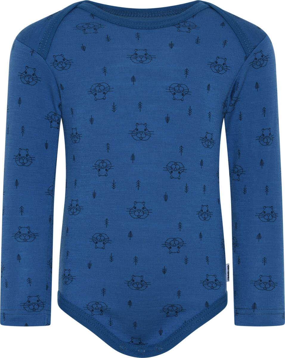 Okidoki merinoull/bambus body baby