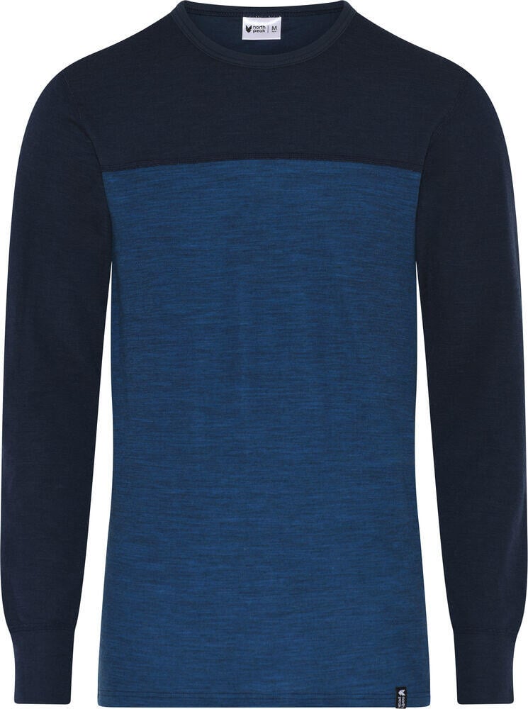 Northpeak ull/bomull trøye herre
