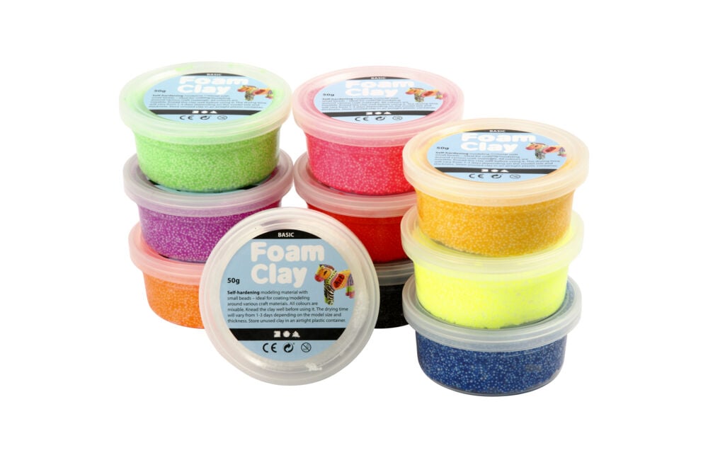 Creativ Company Foam Clay® modelleringsperler